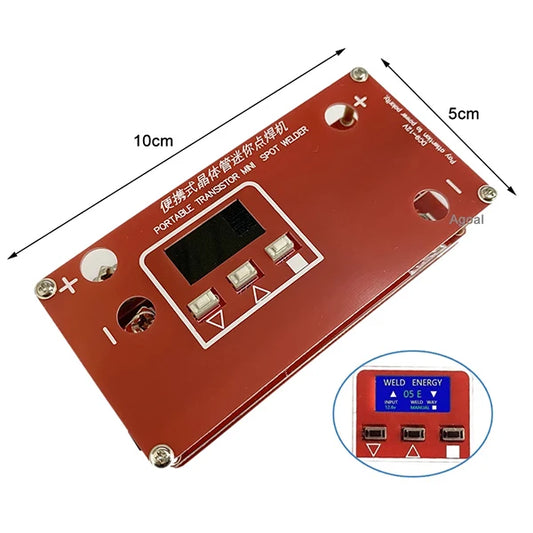 Custom Portable DIY Mini Spot Welder Machine with LCD Display Automatic Touch Welding Mode Electronic Component Manufacturer