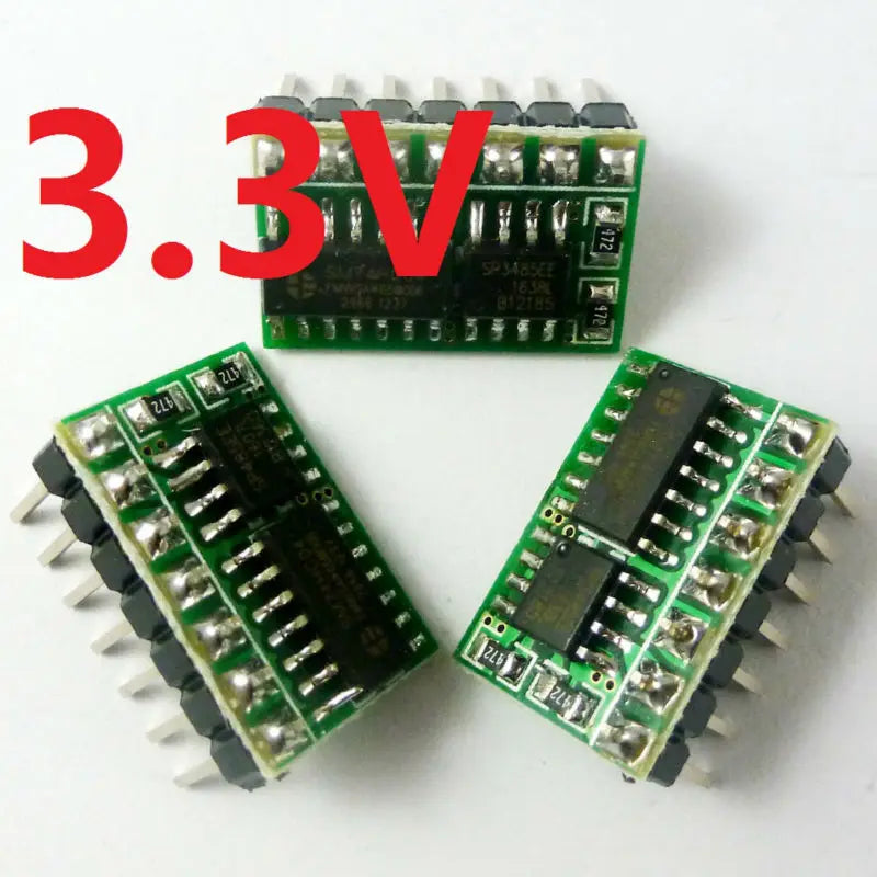 Custom OEM China Assembled PCB FR4 2 layer PCB PCBA R411A01_3V3*3 3.3V Auto RS485 to TTL232 Converter for RF Wireless Module Manufacturer