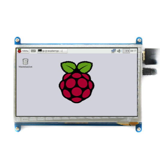 Custom 7 Inch 800*480/ 1024*600 Ips Capacitieve Touch Panel Tft Lcd Module Scherm Voor Raspberry pi 3 B + Manufacturer