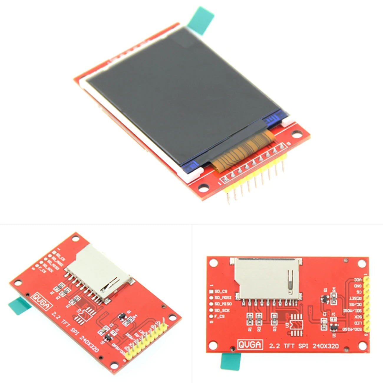 Custom 2.2 inch 2.2" SPI TFT LCD Display Module 240x320 ILI9341 4-Wire SPI interface for 51/AVR/STM32/ARM/PIC Manufacturer