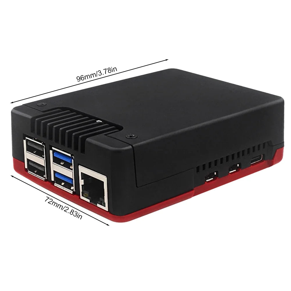 Argon NEO 5 Aluminum Case with PWM Cooling Fan Protective Passive Cooling Case for Raspberry Pi 5 Electronic Components