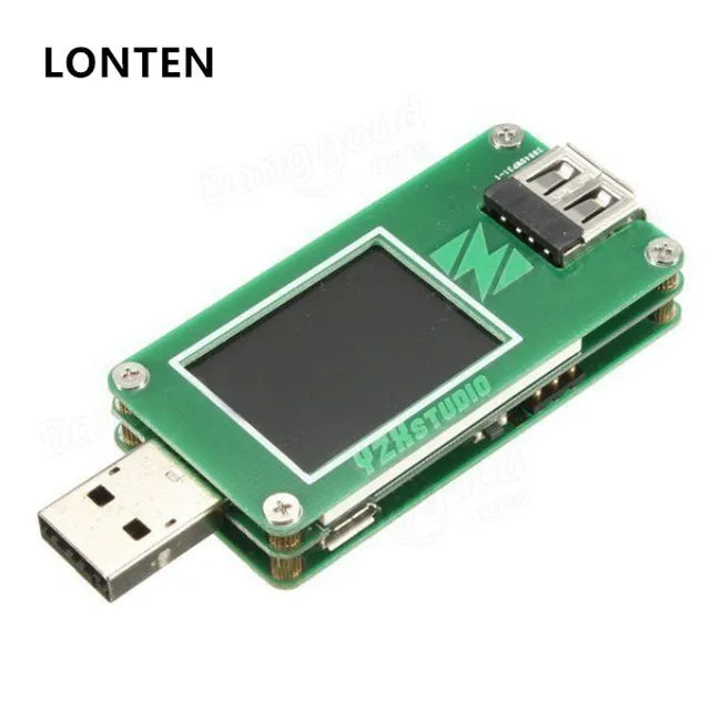 Custom Lonten ZY1270 Bluetooth Colorful TFT USB Power Tester Capacity Table QC2.0 QC3.0 Manufacturer