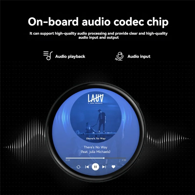 Well Made-ESP32-S3 Development Board 1.75Inch AMOLED Touchscreen With Case Support Deepseek Xiaozhi AI Voice Interaction
