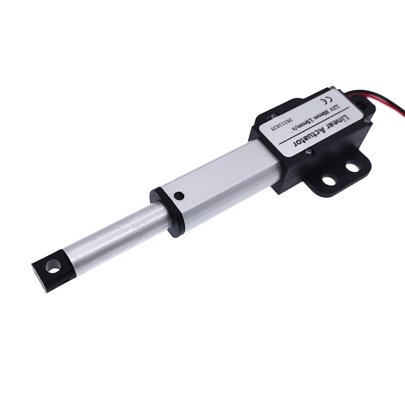 Custom 30mm DC 12V Mirco Electric Linear Actuator 30N/60N/100N/120N/150N Motor Controller Mini Eectric Push Rod Putter Manufacturer