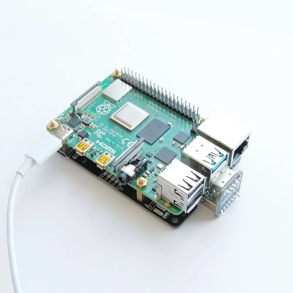 MEGA4: 4-PORT USB 3.1 PPPS HUB FOR RASPBERRY PI 5, 4B Custom