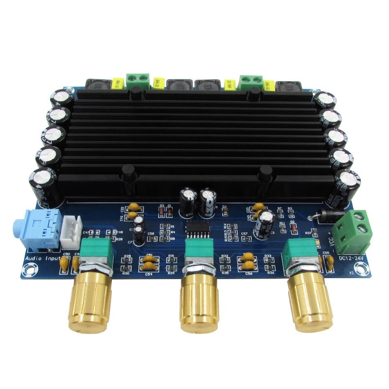 2*150W TPA3116D2 Power Amplifier Board Digital Audio Stereo Class D TL0741 amplifiers with Tone Amplificador pcb assembly Customize