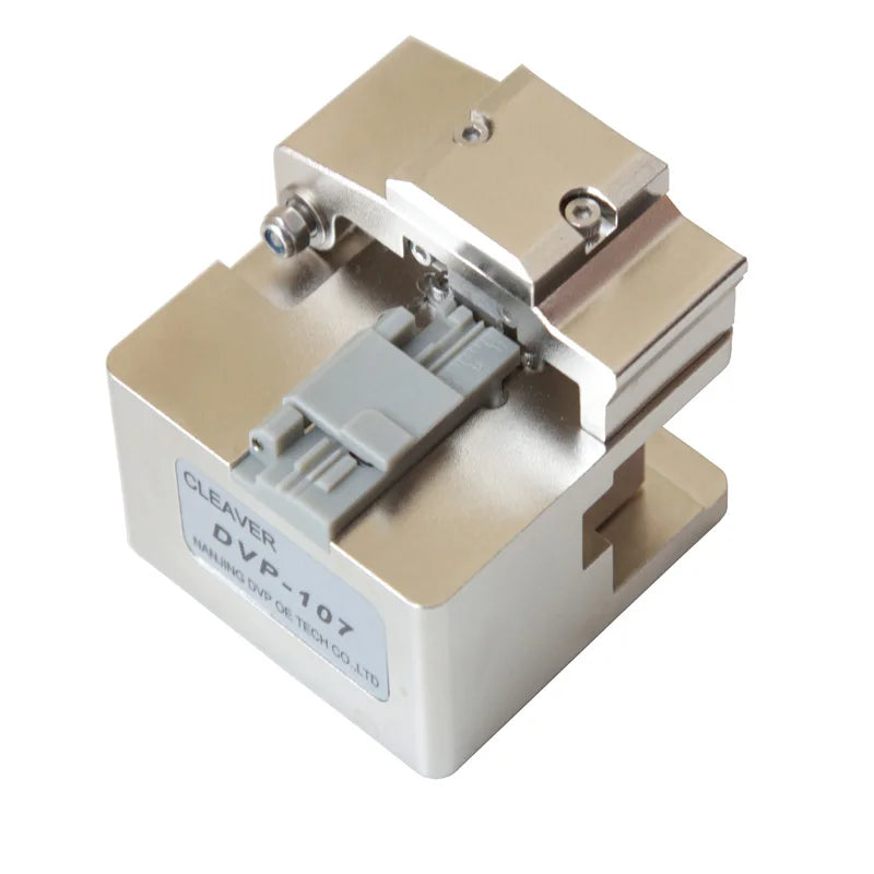 Custom DVP107 High Precision Fiber Optic Cutter DVP-107 with Blade Life 48000 Optical Fiber Cleaver for FIber Fusion Splicer Machine Manufacturer