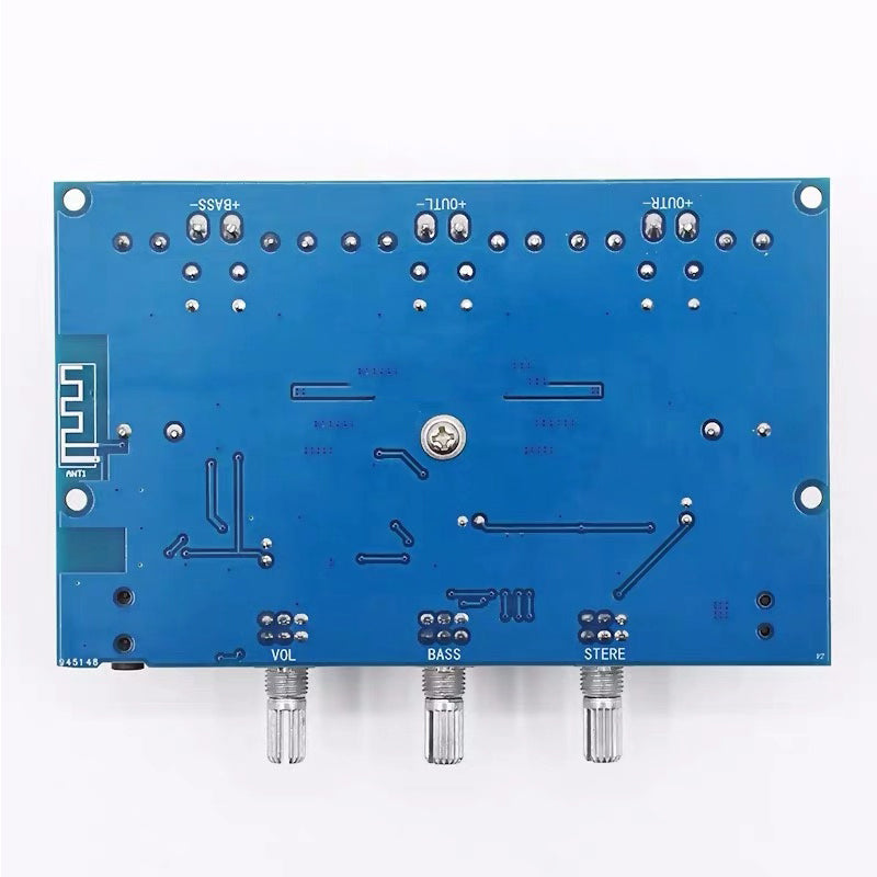 2*50W+100W  5.0 dual TPA3116D2 Power Subwoofer Amplifier Board 2.1 Channel TPA3116 Audio Stereo equalizer AUX Amp pcb assembly Customize