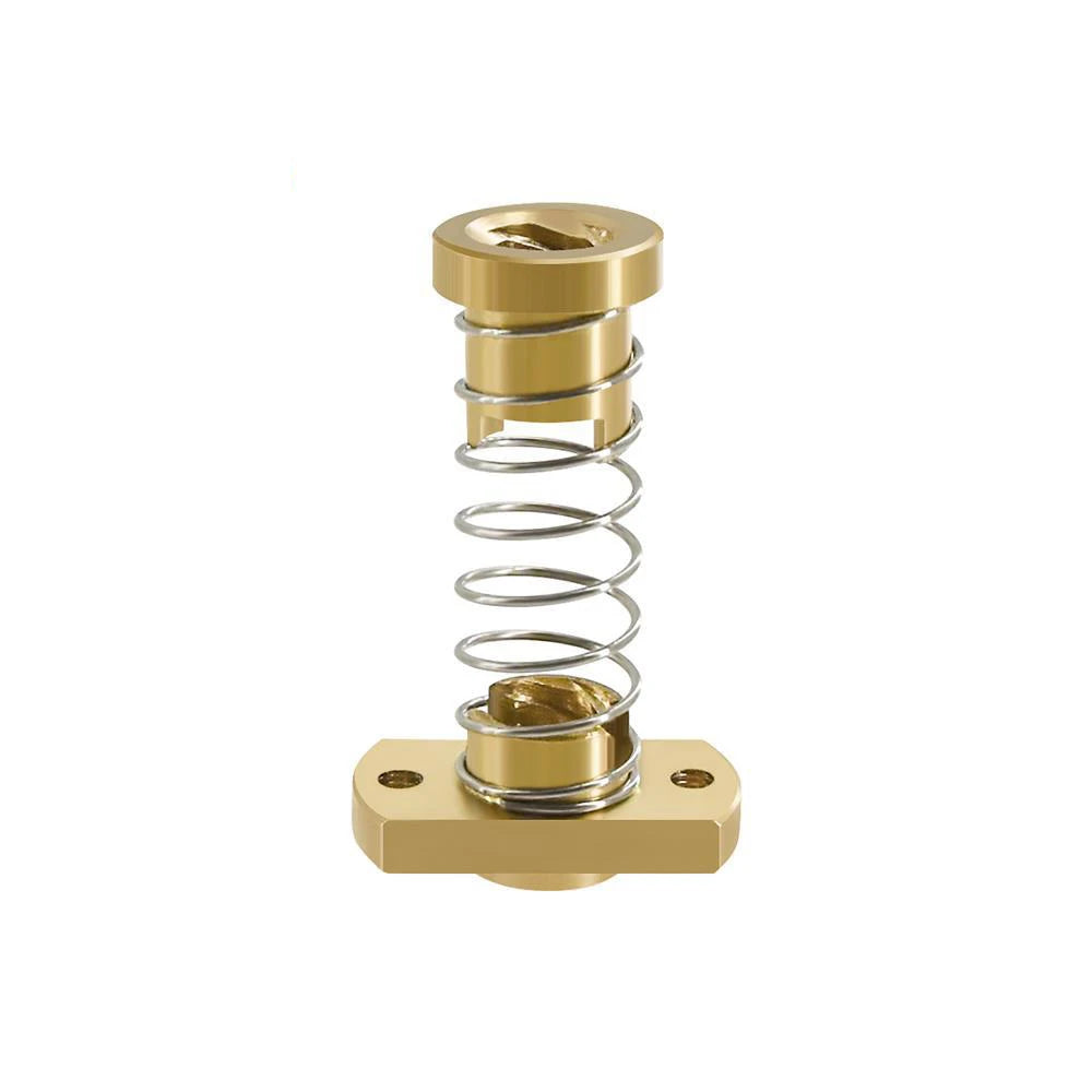 Custom Anti - back lash TR8 lead screw brass nut POM nut for upgrade Ender 3 CR-10 and clone 3D printer anti backlash Spring Loaded Nut Manufacturer