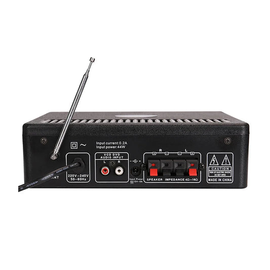 Custom 2*60W FM Radio Mp3 Player Audio Power Amplifier board Stereo Equalizer HiFi Karaoke Digital Mp3 Decoder Music AMP pcb assembly Manufacturer