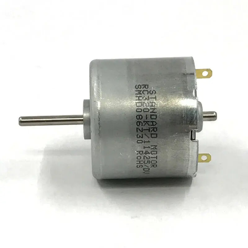 Custom Standard RC320-KT/11425 Carbon Brush Mute Motor DC 6V-12V 8300RPM High Speed Large Torque Long Life for Fan Model Manufacturer