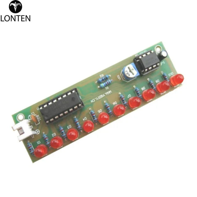 Custom Lonten NE555 + CD4017 LED Flash DIY Kit 3-5V Light LED Module Manufacturer