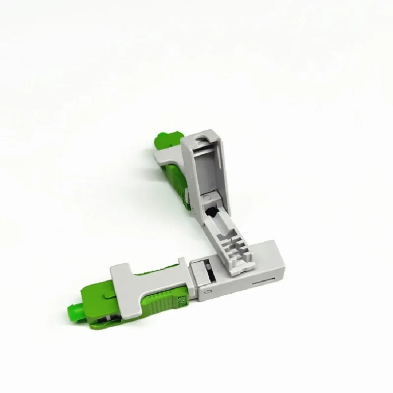 Custom 100PCS FTTH SC UPC APC Optical fibe quick connector SC FTTH Fiber Optic Fast Connector SC Connector Manufacturer