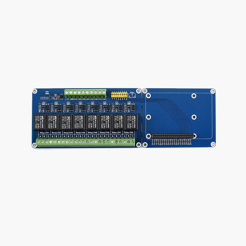 Custom Raspberry Pi Expansion Board Power Relay 8-Ch Relays 2-CH Triac HAT for Raspberry Pi Integrated MCU UART / I2C Manufacturer