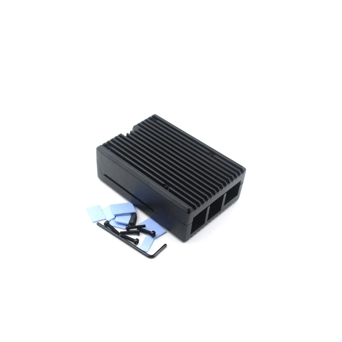 Raspberry Pi Case Aluminum Alloy Case Cover Cooling Heatsink Protective Box With Power Switch for Raspberry Pi 5