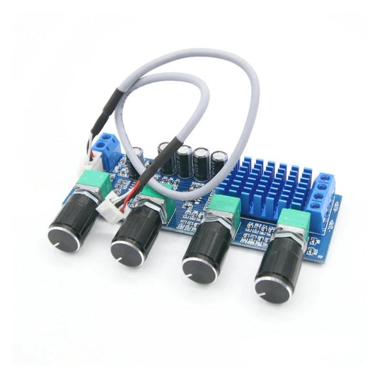 Custom 2 X 80W TPA3116 Audio High Power Tone Op Amplifier Dual-channel  preamplifier Stereo Digital Amplifier Board pcb assembly Manufacturer