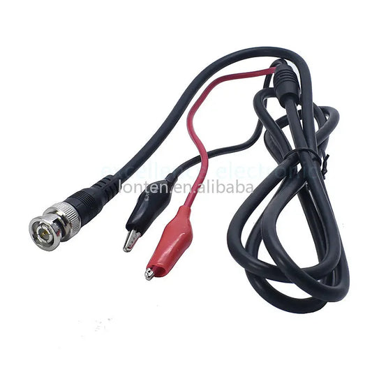 Custom 1.5 meters Q9 Test Line BNC Male To Red and Black Alligator Clip Clip Line Video Signal Source Cable Manufacturer