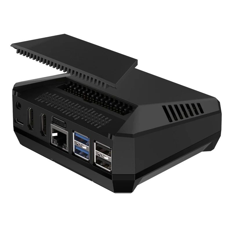 Argon ONE V3 M.2 NVME Case for Raspberry Pi 5 Aluminum Shell Built-in PWM Fan EU/US/UK Power Supply