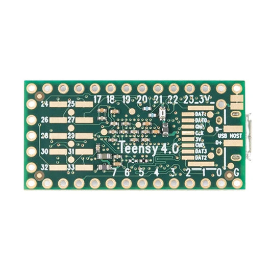 Custom Teensy 4.0 USB DEVELOPMENT BOARD 32 Bit ARM Cortex-M7 at 600 MHz Manufacturer