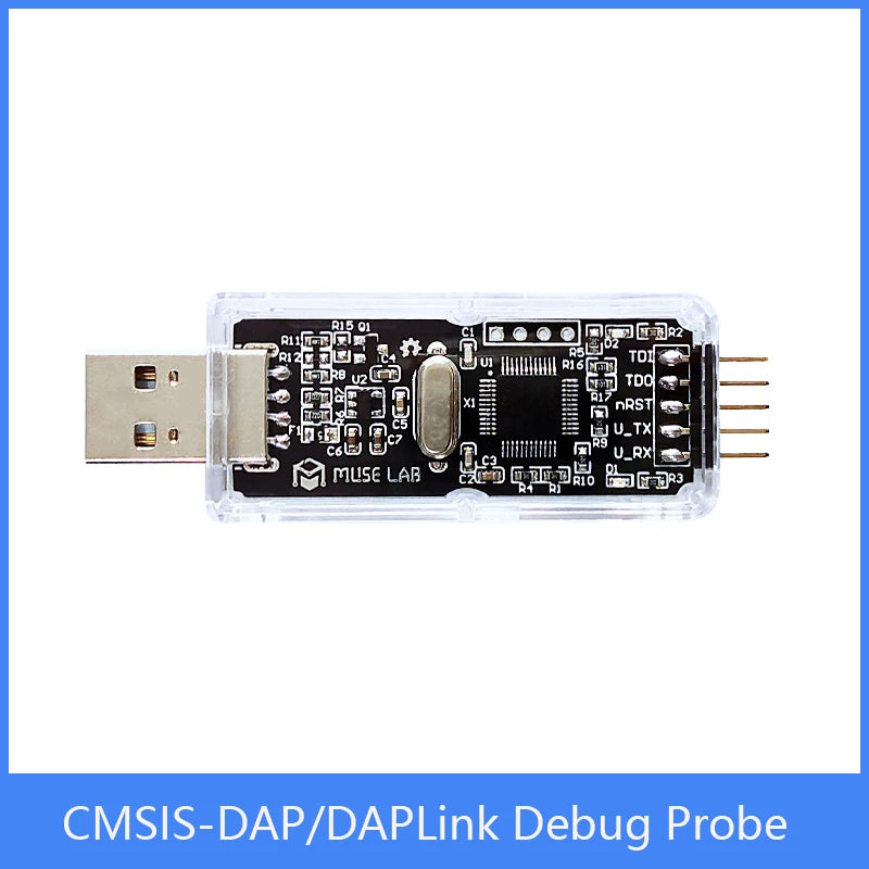 Daplink Debug Probe Custom CMSIS-DAP/DAPLink Debug Probe STM32 NRF51/52 ARM Cortex-M MCU J ...