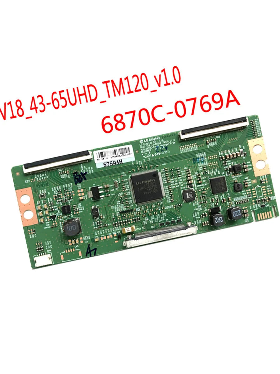 Custom Pcba V18_43-65UHD_TM120_v1.0 logic board  6870C-0769A  t-con  FOR  Philips 55PFL5604/F7 TH55GX740A  VIANO TV55UHD 4K Manufacturer