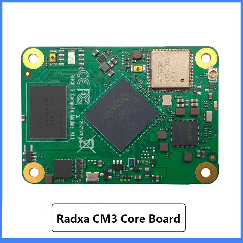 Custom  Radxa CM3 Core Board Module With Rockchip Micro Rk3566 Chip wifi BT Manufacturer