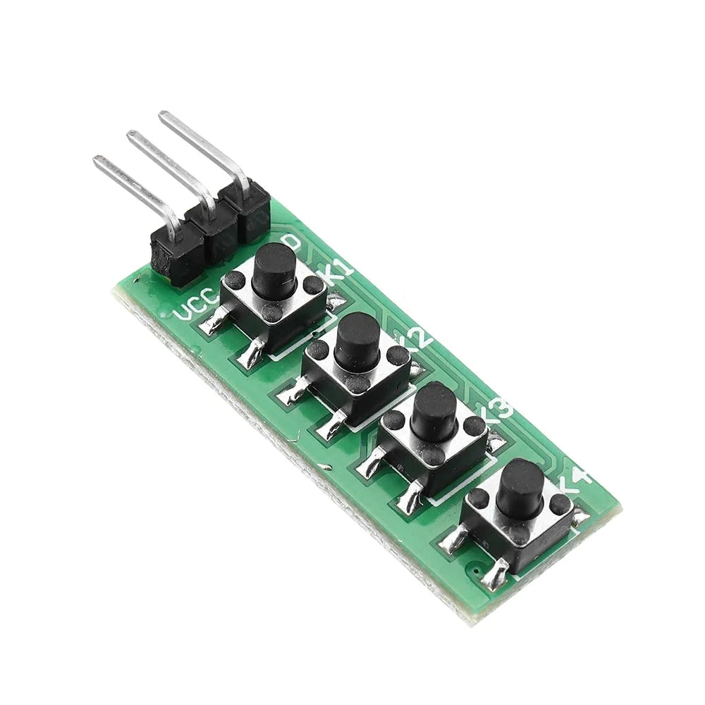 Custom Custom 4 Keypad AD 4 Button module KC11B04 button switch for electronic bricks multilayer 94v0 LED PCB board pcb circuit board Manufacturer