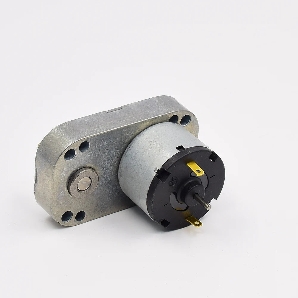 Custom Small 520 Full Metal Gearbox Gear Motor DC 3V 5V 6V 7.4V 12V 96RPM Slow Speed 7-type Z-Shaped Large Torque Dual Shaft Manufacturer