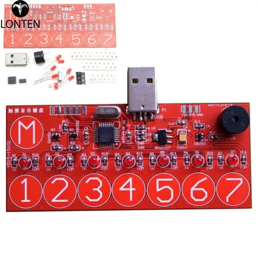 Custom Lonten Simple Music Playing SCM Touch Module Electronic Musical Keyboard DIY Kit Manufacturer