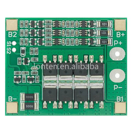 Custom 1PCS 3S 25A Li-ion 18650 BMS PCM Battery Protection Board With Balance For li-ion Lipo Battery Cell Pack Module Newest Manufacturer
