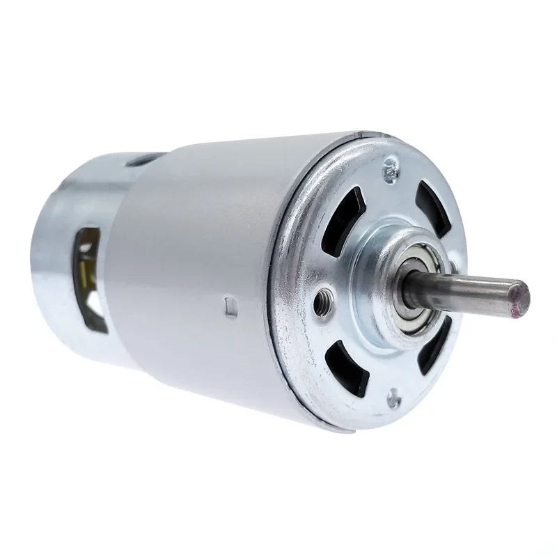 Custom DC 12V Motor RS775 Large Torque Low Noise 775 24V double Ball Bearing 3000rpm4500rpm6000rpm8500rpm10000rpm Manufacturer
