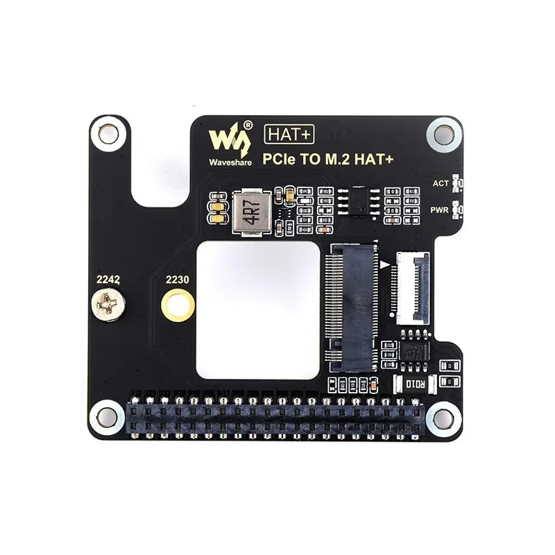 Raspberry Pi 5 PCIe to M.2 NVMe SSD Adapter - Bootable M.2 SSD Expansion Board for Pi 5