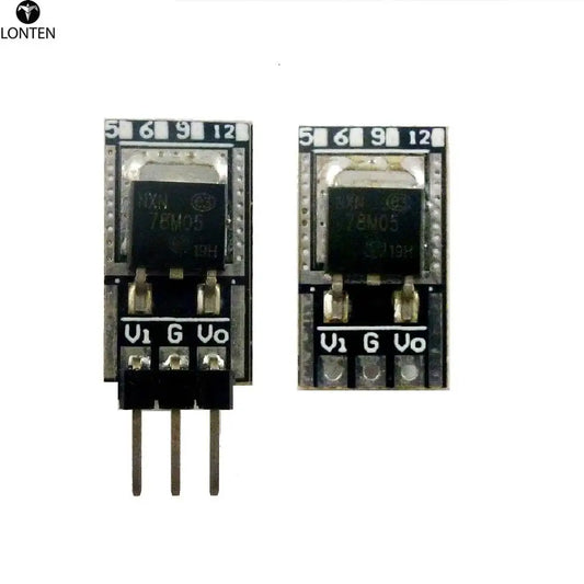 Custom 2x 78M05 7806 L7809 LM7812 three-terminal positive regulators Module LDO Board 7-30V to 5V 6V 9V 12V Manufacturer