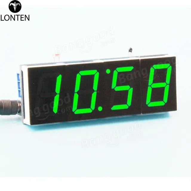 Custom Lonten DIY Digital Clock Kit Light Control Industrial Control 1 Inch LED Electronic Kit 5 Colors in stock Manufacturer