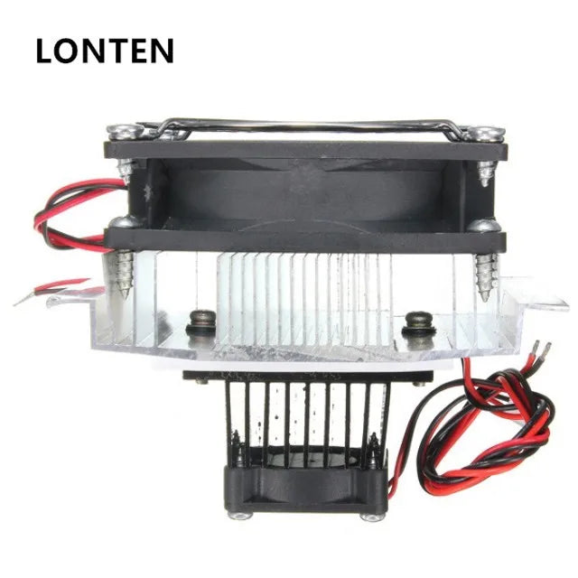 Custom Lonten Tec1-12705 Thermoelectric Refrigeration R refrigerator cooling system suite cooler fan cooling equipment 12V DC 6A Manufacturer