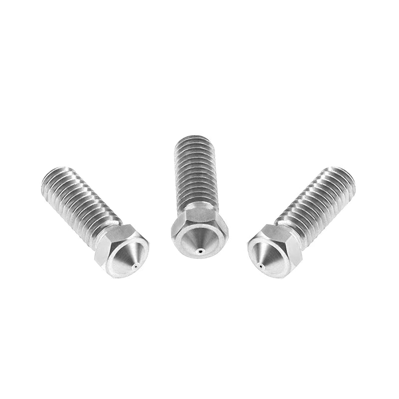 Custom 2pcs/lot All-Metal Volcano Stainless Steel Nozzles For 3D Printer 0.2mm-1.2mm For 1.75mm Lengthen M6 Nozzles for Sidewinder X1 Manufacturer