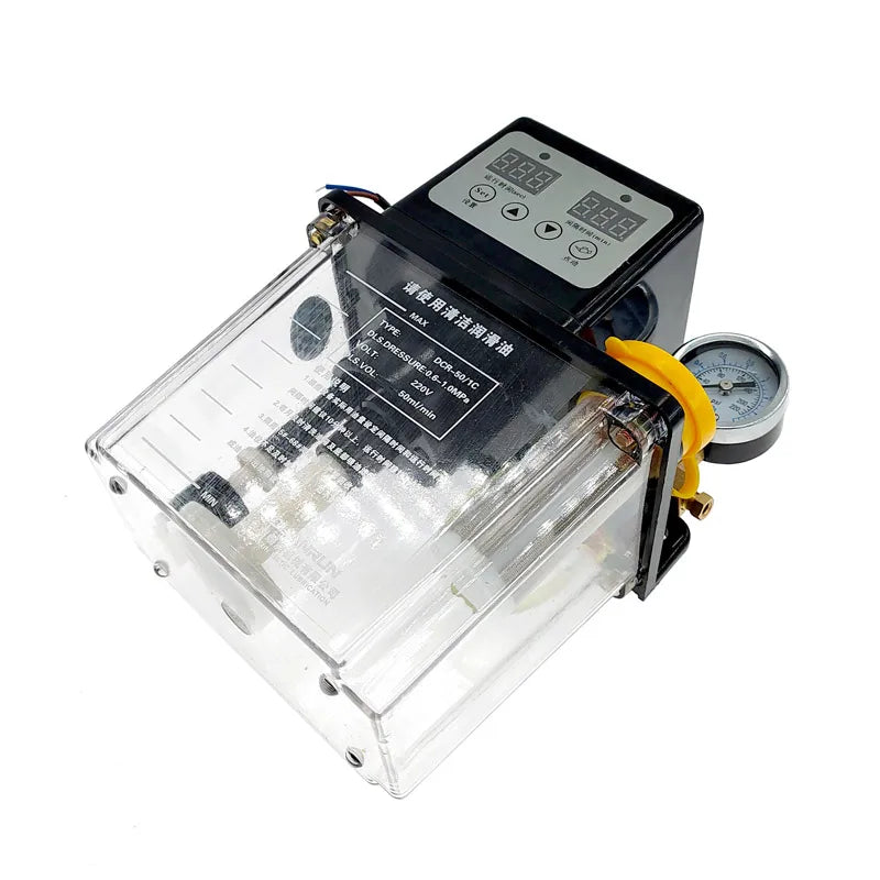 Custom 1L Automatic Lubricant Pump Automatic Lubricating Oil Pump CNC Electromagnetic Lubrication Pump Lubricator Manufacturer