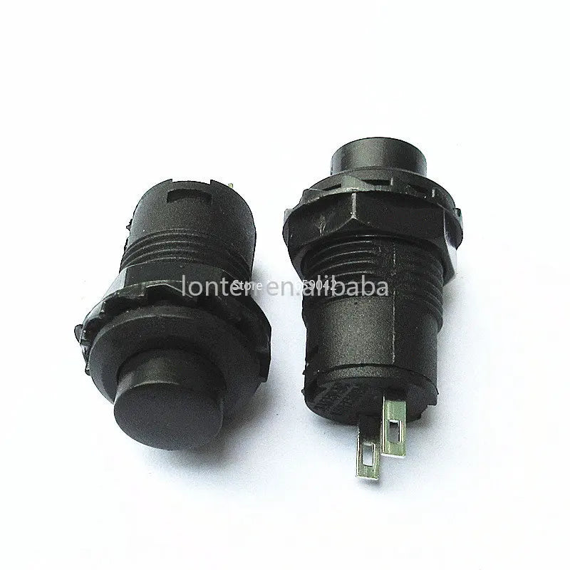 Custom 5Pcs DS428 12mm Self-locking Push Button Switch Black Red Green Yellow Blue White Manufacturer