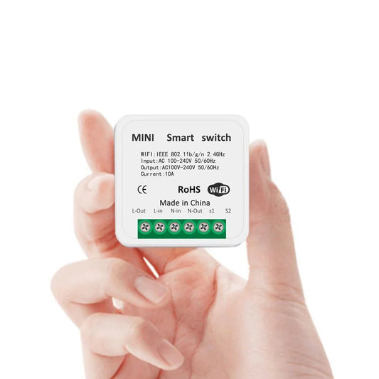 Custom 2021 WiFi Smart Light Switch Universal Breaker Timer Wireless Remote Control Works Smart Home Automation products Manufacturer