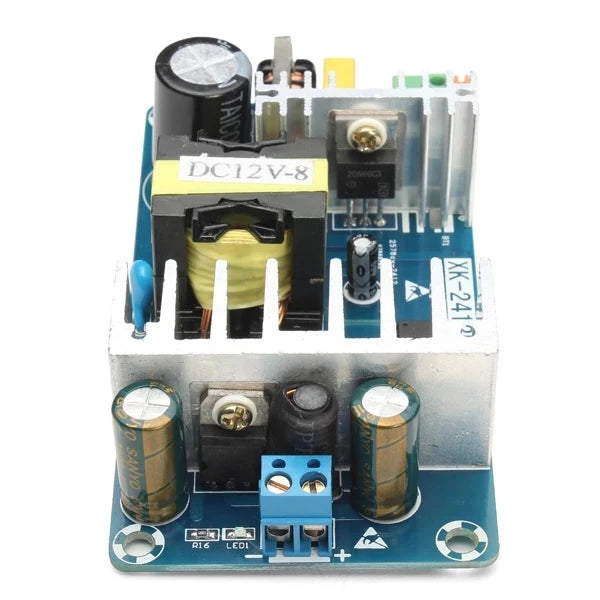 Custom 12V 8A 100W isolated switching Power Supply Module AC 110v 220v to DC 12V 8A Regulated Transformer board Manufacturer