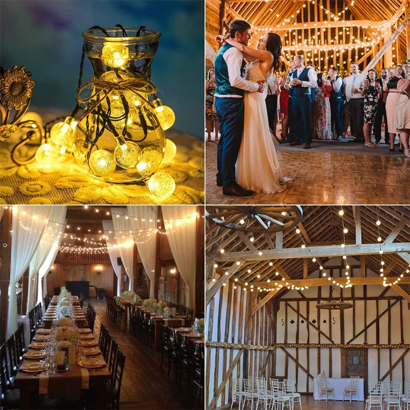 Custom 60 LED Solar Fairy Lights Outdoor LED Solar String Lamps 11M Waterproof 8 Modes for Tree Christmas Decoration Party Decor Garden Manufacturer