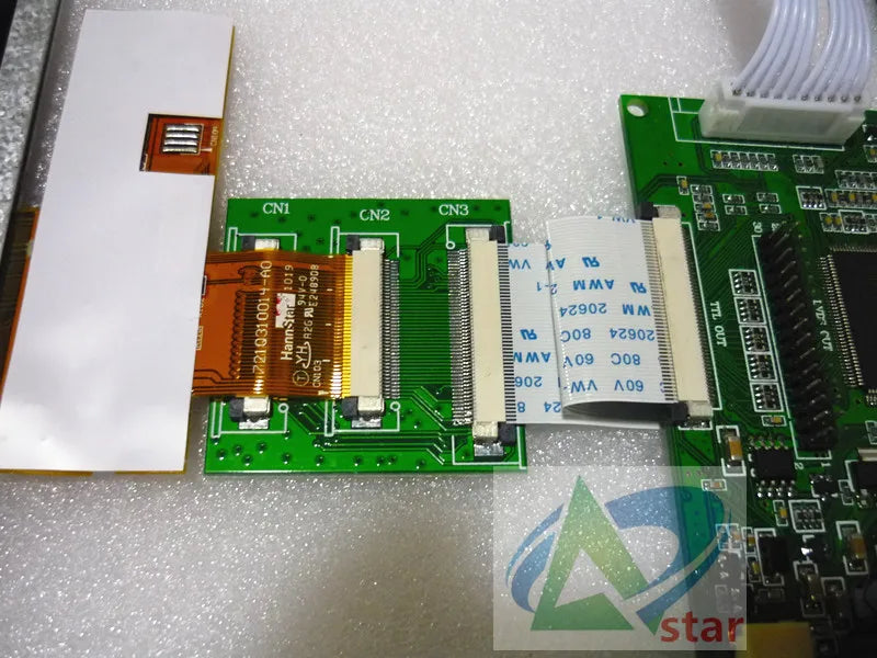 Custom HD + 2AV+ VGA 4.3 inch vehicle-mounted LCD suite projection AT043TN24 resolution 480*272 DIY on-board computer monitors Manufacturer