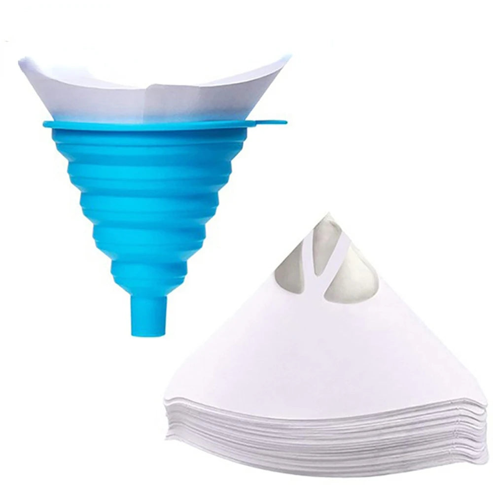 Custom 1pcs Funnel Paper 250 Mesh 3D Printer Accessories White Thicken Filter Photocuring Consumable Resin Disposable Filter Purifying Manufacturer