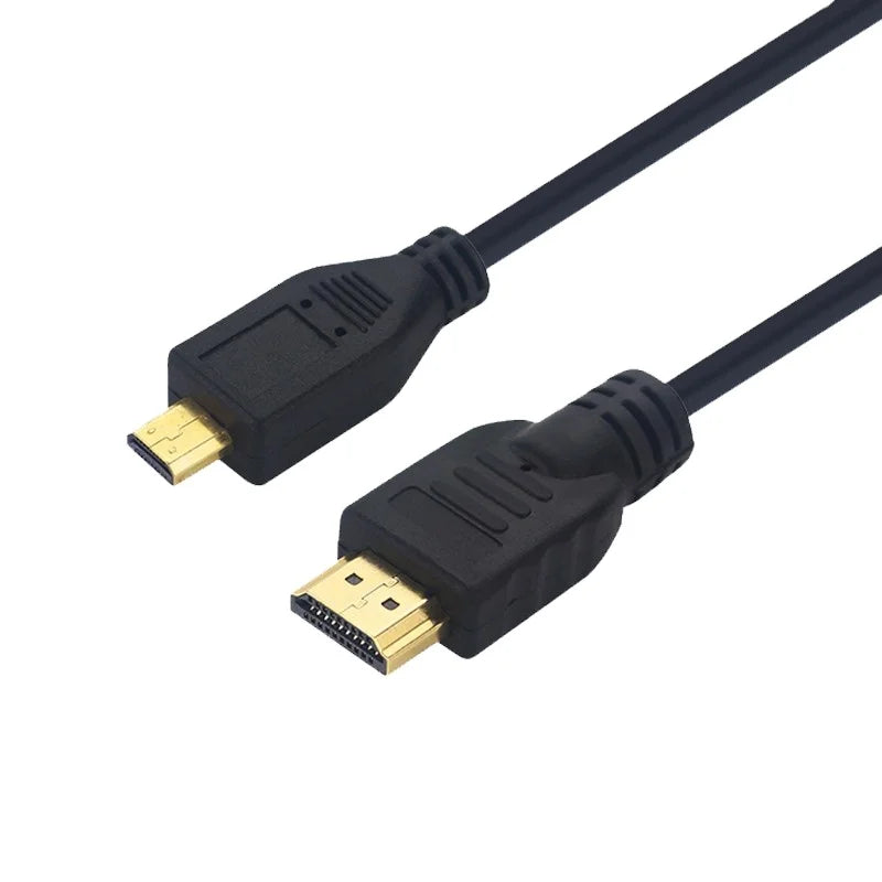 Custom Lonten New 1.5M Micro  to  Cable Adapter Male-Male  1080P Converter for Raspberry Pi 4 Model B / PS3 / XBOX / HDTV Manufacturer