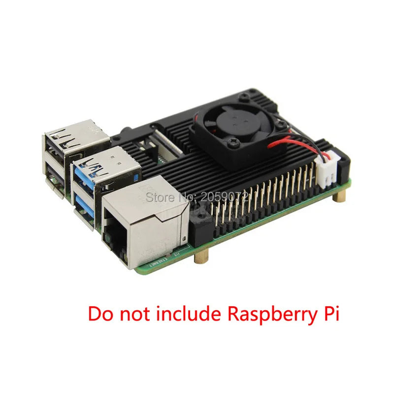 Custom Raspberry Pi 4 model B Aluminum case Heatsink for Raspberry Pi 4B Manufacturer