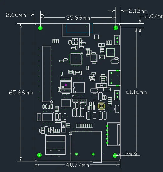 Custom TTGO Backlight Adjustment PSARM 8M IP5306 I2C Development Board Custom PCB remote control car pcba Manufacturer