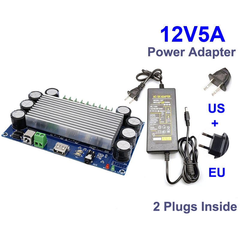 TDA7388 Car 4*50W  5.0 Audio Power Amplifier Board Automotive AMP Class AB Stereo Home Theater Amplifiers USB AUX pcb assembly customize