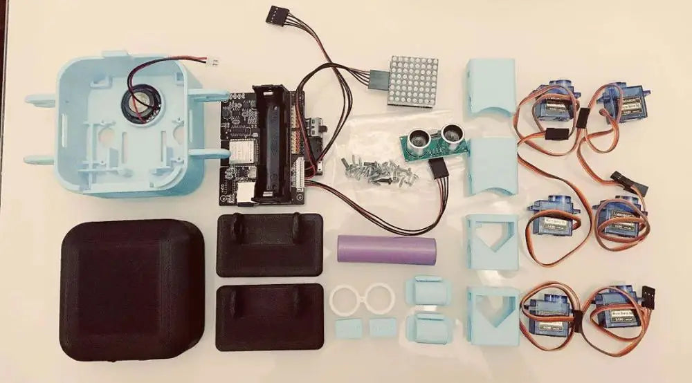 Custom Lonten  OTTO upgrade version of bipedal robot maker education graphics programming arduinos Manufacturer
