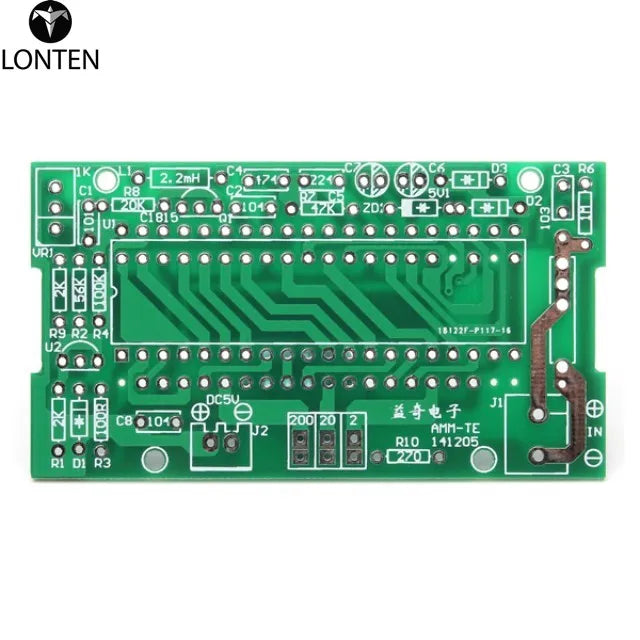 Custom Lonten Hot Sell ICL7107 Digital Ammeter DIY Kit Electronic Learning Kit header Manufacturer