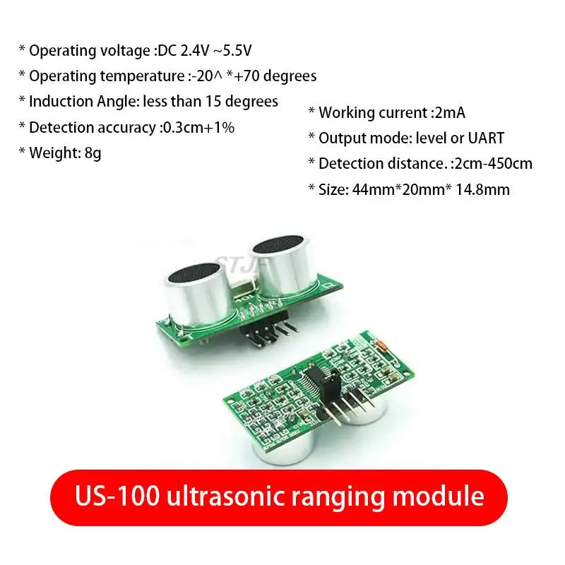 Custom HC-SR04 HYSRF05 US-15/16/26/25/100 ultrasonic ranging module sensor bracket